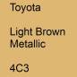 Preview: Toyota, Light Brown Metallic, 4C3.